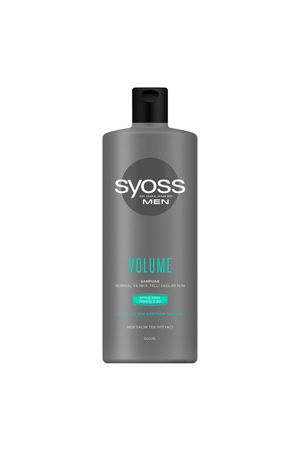 Syoss-500 Ml Men Volume Shampoo - X 2 Pack 1
