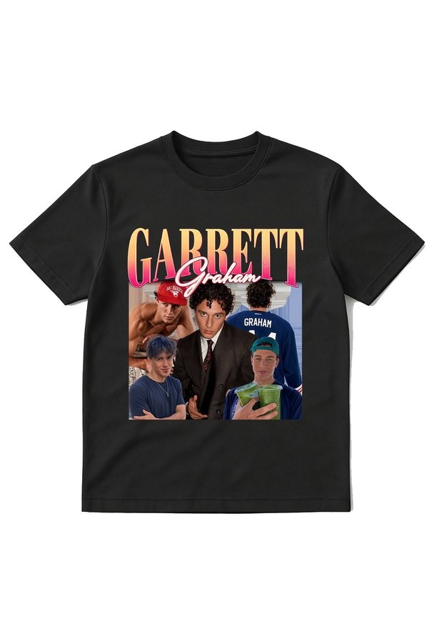 Vordevia Garrett Graham Printed Cotton Oversize T-Shirt