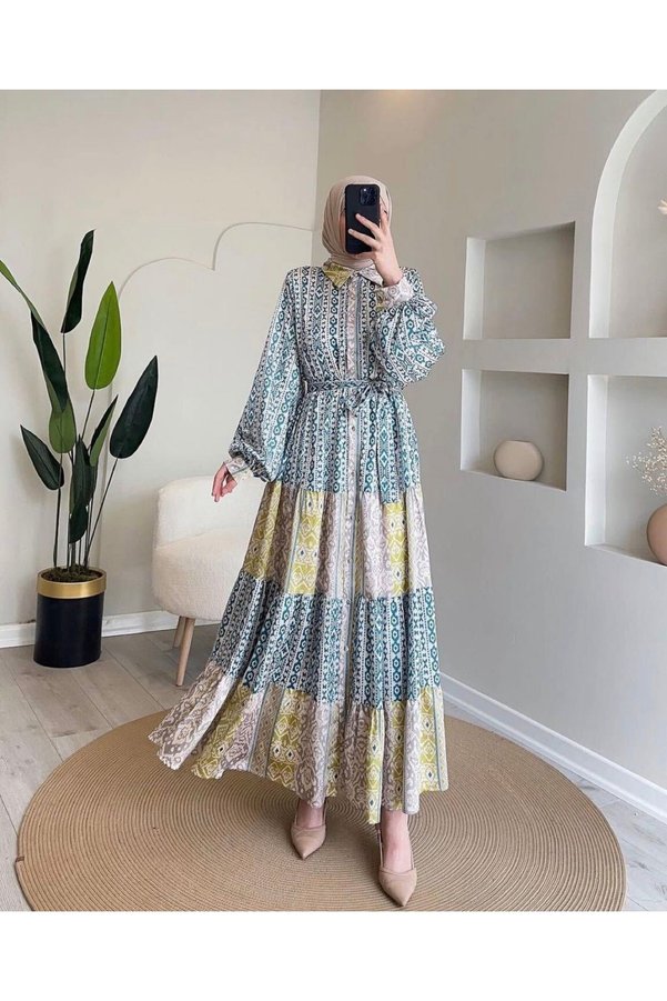 NEF Dress Patterned