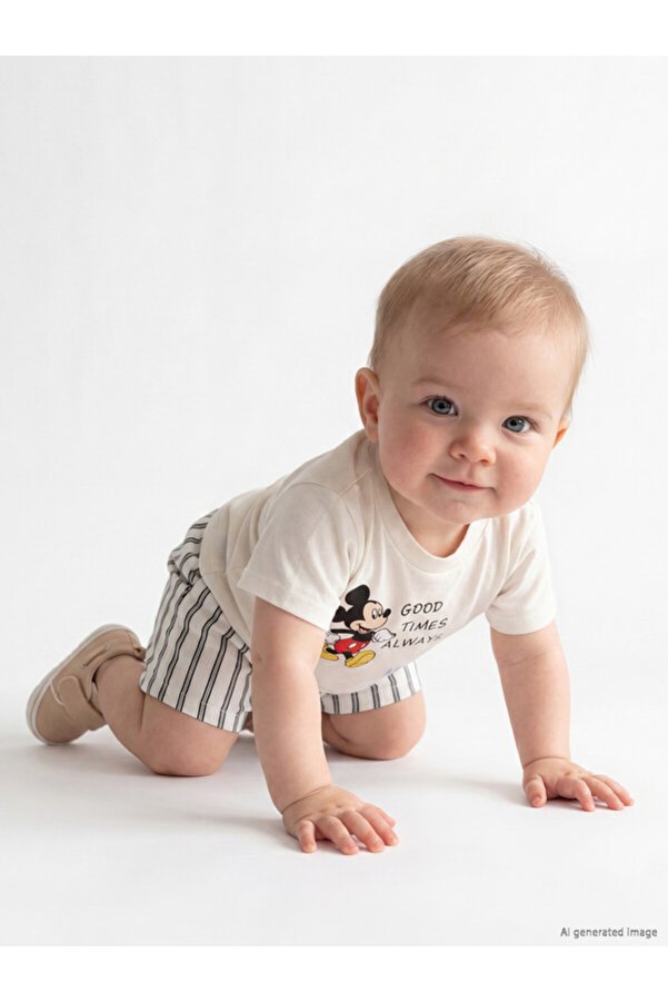 LC Waikiki Quality Parts Anime Character Printed Baby Boy T-Shirt and Shorts from Çelebi Store