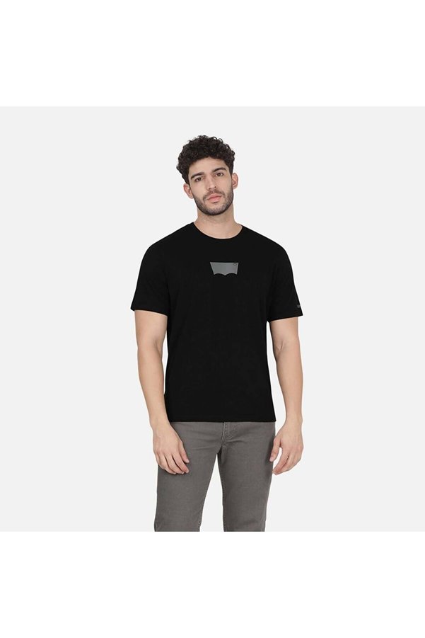Levi's Levis Crew Neck Men's Black 100% Cotton T-Shirt A2082-0147