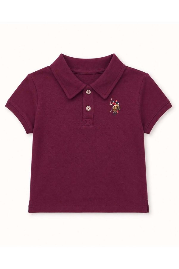 U.S. Polo Assn. U.S. Polo Assn Baby Girl Short Sleeve T-Shirt 6 Months 3 Years Mürdüm