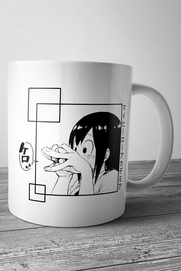 karikatürstore-TsuyuMy Hero Academia Anime Printed Mug 1