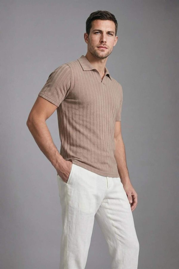 Defacto Cotton Regular Fit Short Sleeve Polo T-Shirt H5936Ax26Sm