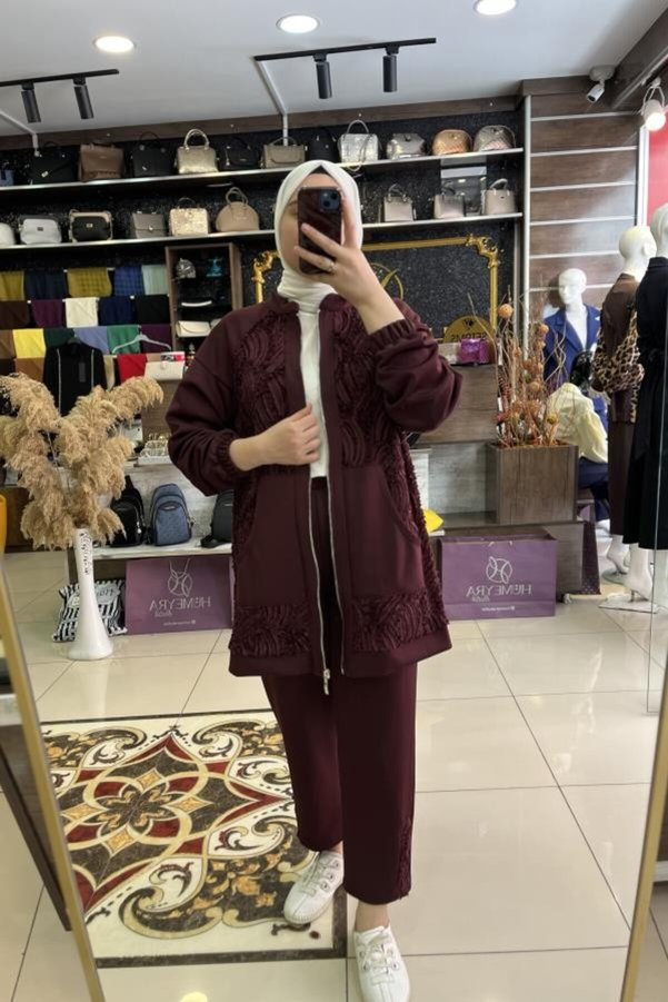 HÜMEYRA BUTİK Front Detailed Double Set