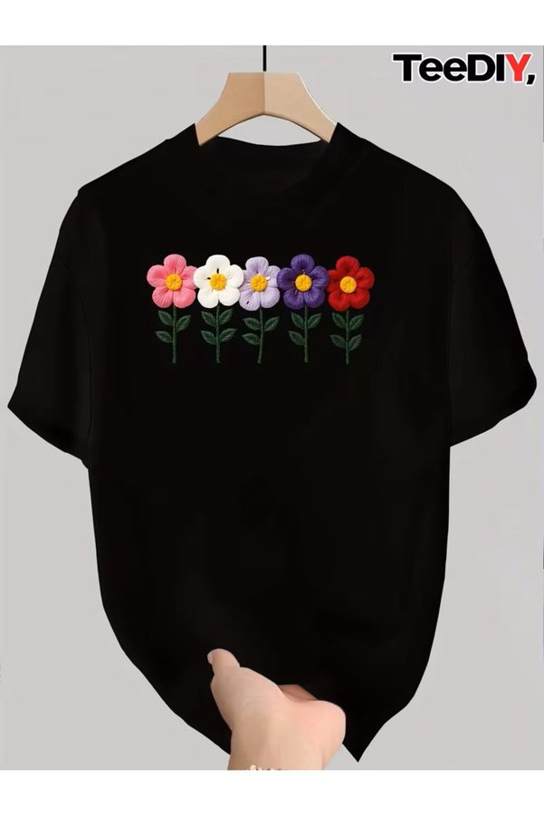 yombaa Printed T-Shirt. Short Sleeve Summer & Spring Casual Top Wear T-Shirt