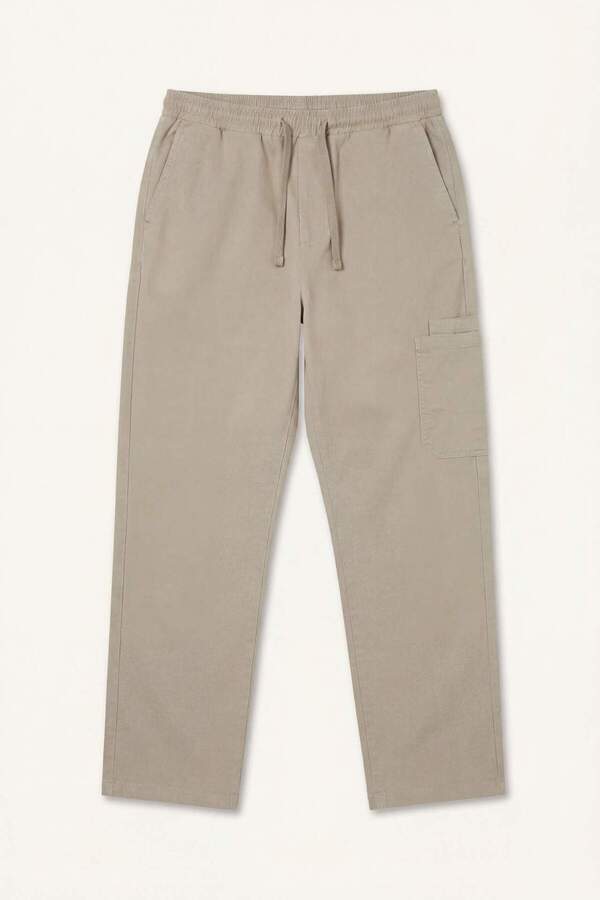 Defacto Baggy Fit Elastic Tie Cargo Pocket Trousers H3971Ax26Sm