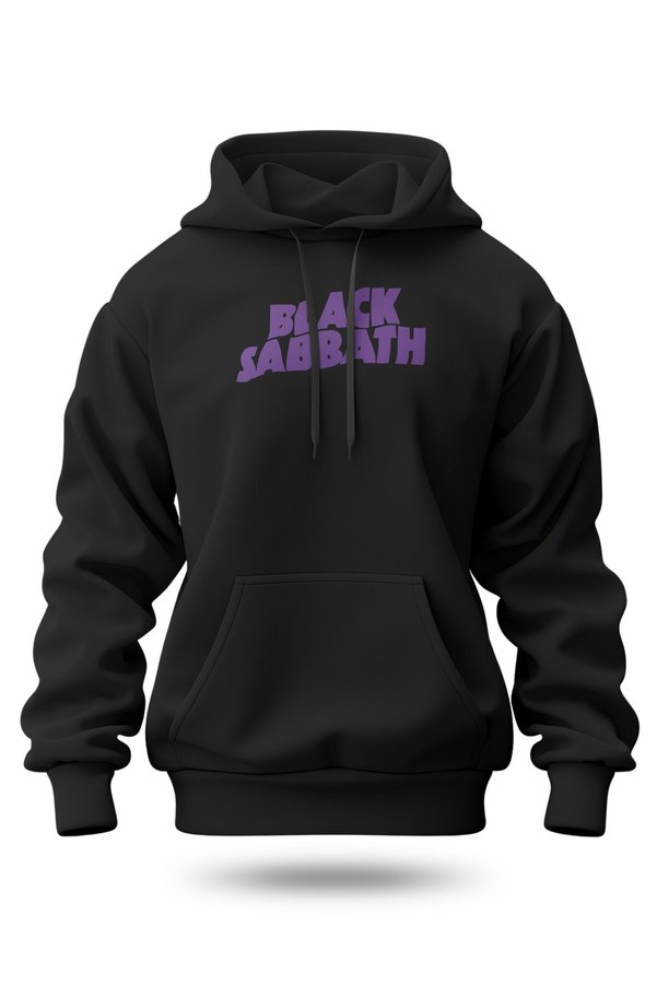 buzagi tasarım ürünleri Black Sabbath Unisex Hooded Sweatshirt