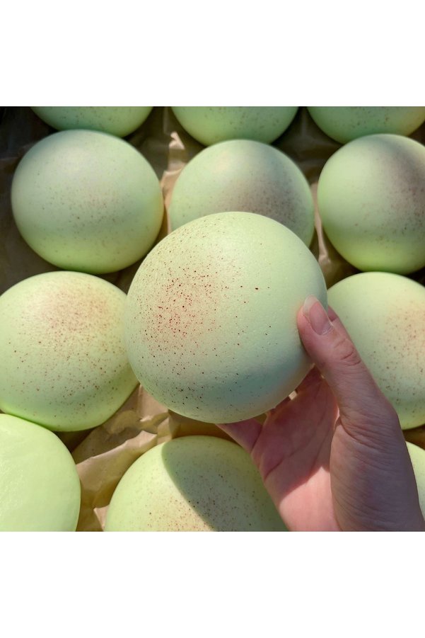 Choice light green Daifuku Mochi Squishy Stress Toy, Slow Rising Squeeze Toy, Sensory Decompression Fidget