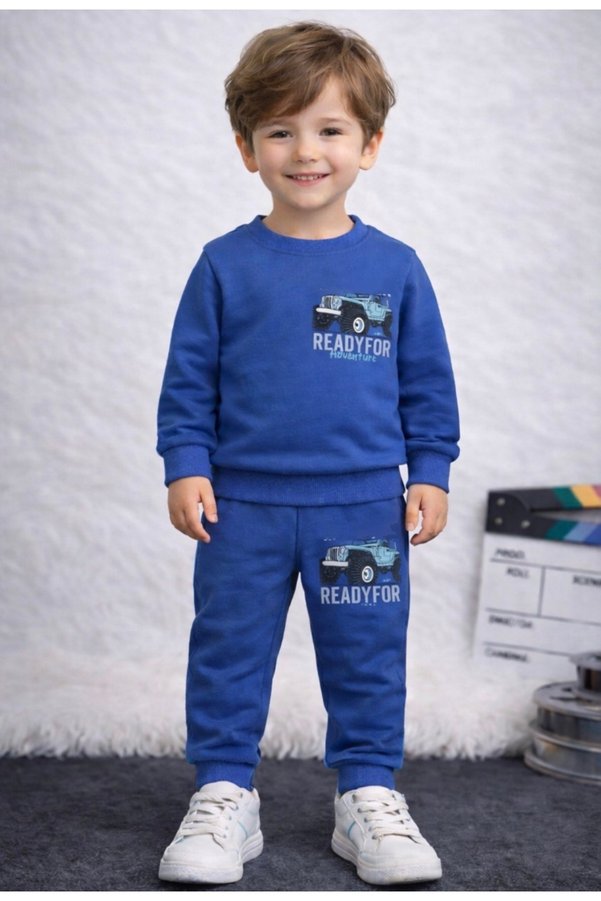 FURKYY Boys' Transitional Top and Bottom Set