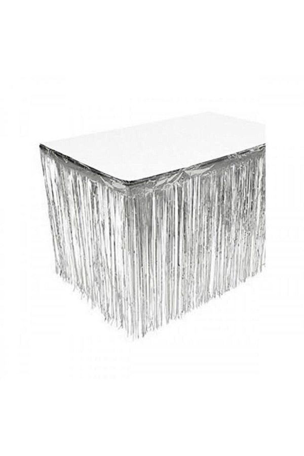 Silver metallic skirt party city hot sale