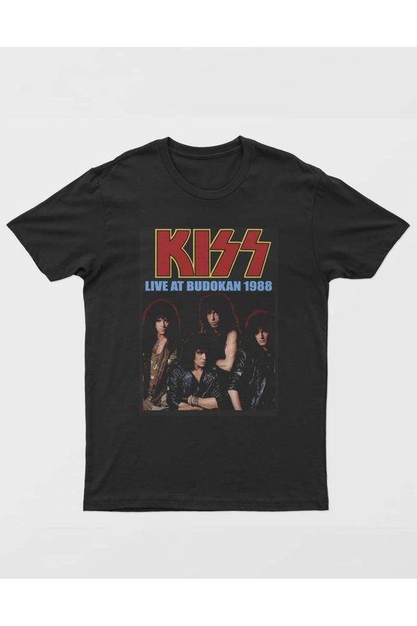 buzagi tasarım ürünleri Kiss Regular Unisex T-Shirt