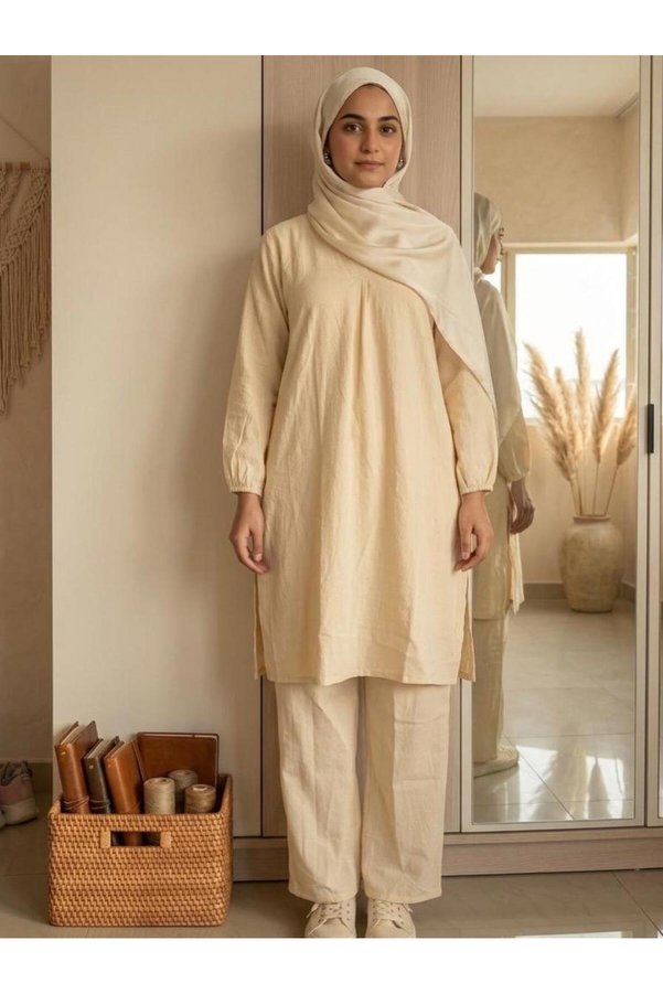 Sheen Two-piece modest co-ord set