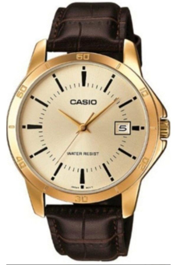 Casio-Casıo Men's Wristwatch Mtp-v004gl-9avdf 1