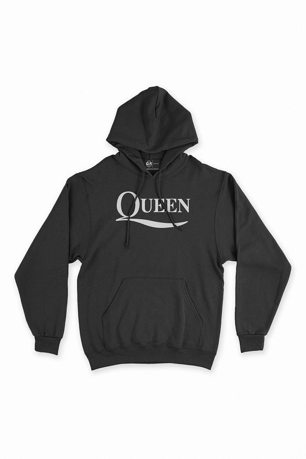Cix Queen Rock Black Hooded Sweatshirt Hoodie Trendyol