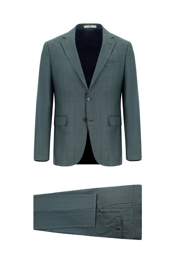 Kiğılı 6 Drop Regular Fit Standard Cut Plaid Suit