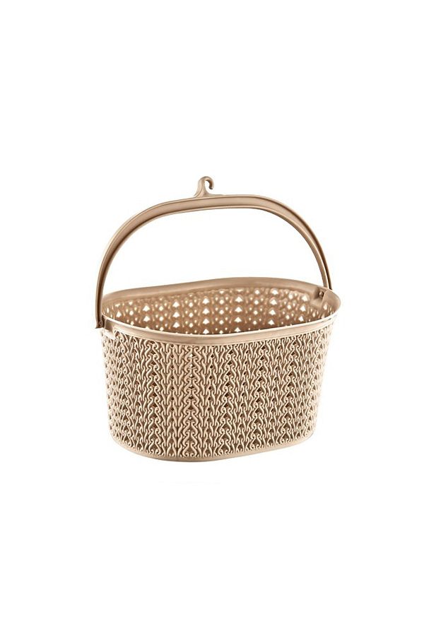 BlackBird Home-Undanadam Knitted Pattern Peg Basket (21*17*24 cm) 1