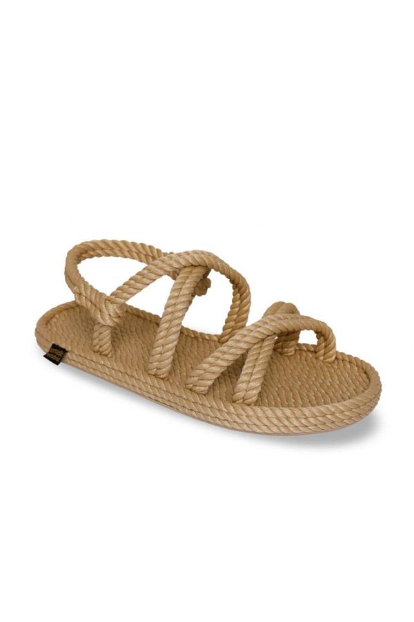 Rope sandals with rubber soles discount