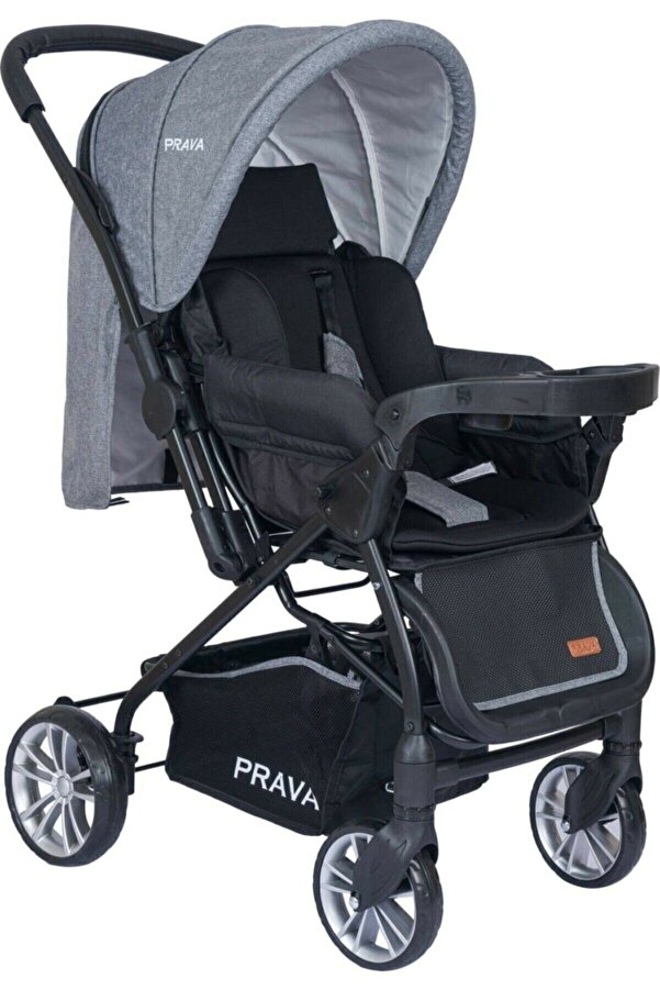 Prava P11 Dream Plus Bebek Arabası Siyah Gri