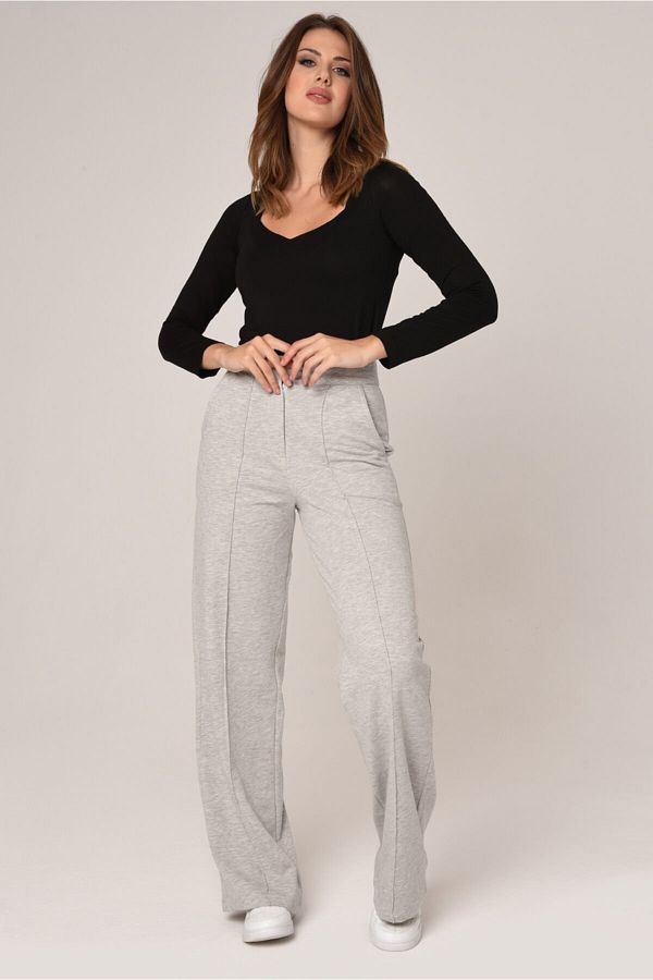 Bolder Wide Leg Tracksuit Pants Trendyol