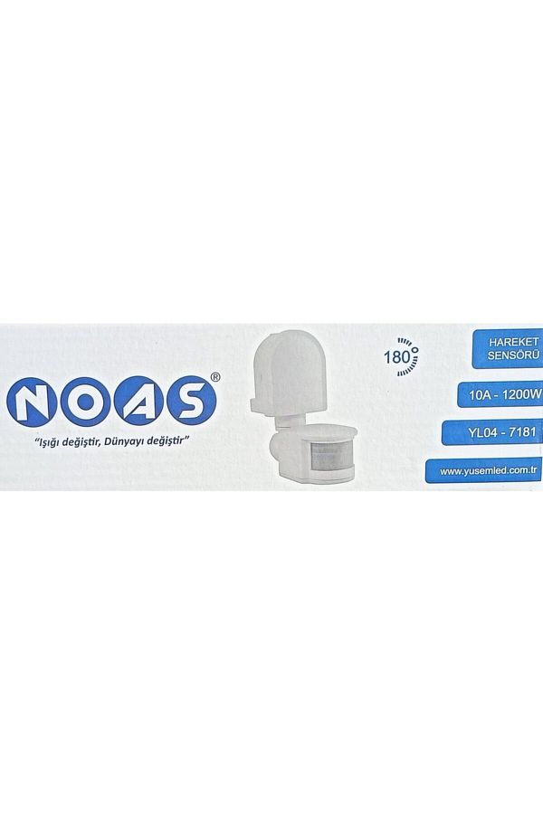 Noas-10 Ampere 1200 Watt 180° Rotating Motion Sensor 1