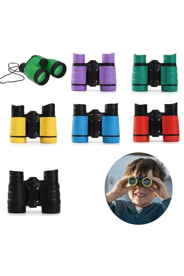 Miajima-Toy Children's Binoculars with Remote and Near Adjustment Box 1