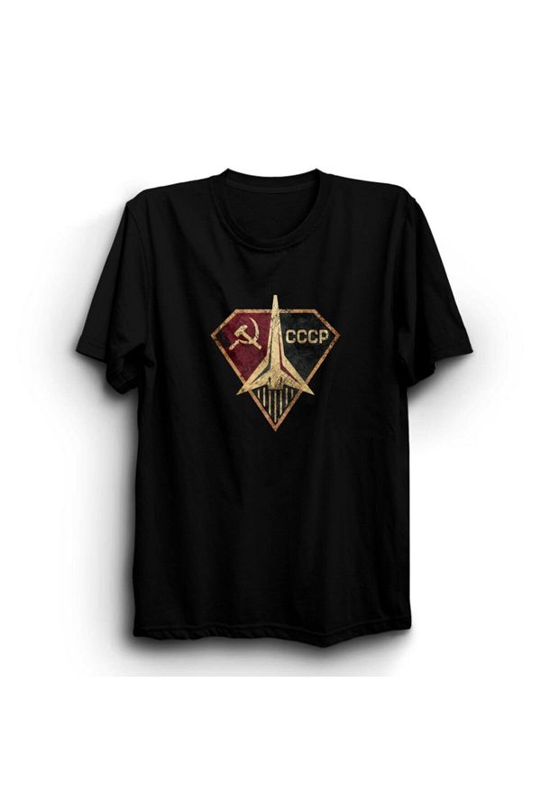 The Fame-Cccp, Soviet Union, Distressed Logo T-Shirt 1