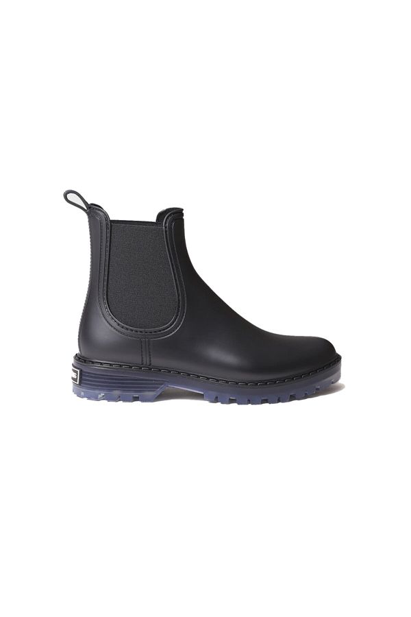 Toni Pons-Women's Black Rain Boots Coney Ankle Boot Water Black 1
