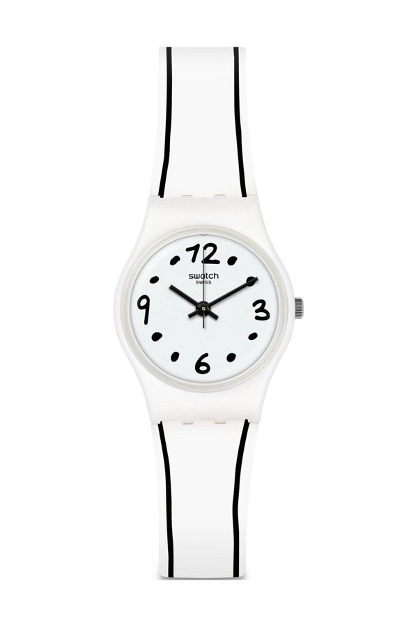 Swatch-Lw162 Swatch Black Border Women's Wristwatch Lw162 1