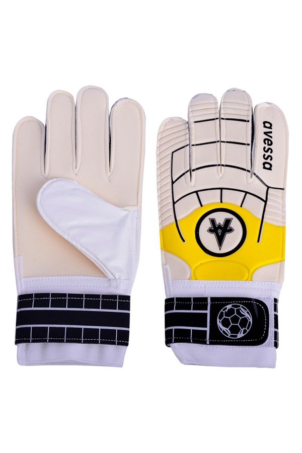 AVESSA-Goalie Gloves No7 Yellow 1