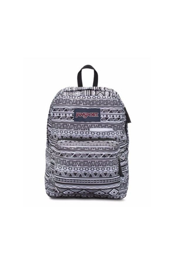 Jansport Digibreak Bag Black white Jazzy Geo 2516 Trendyol