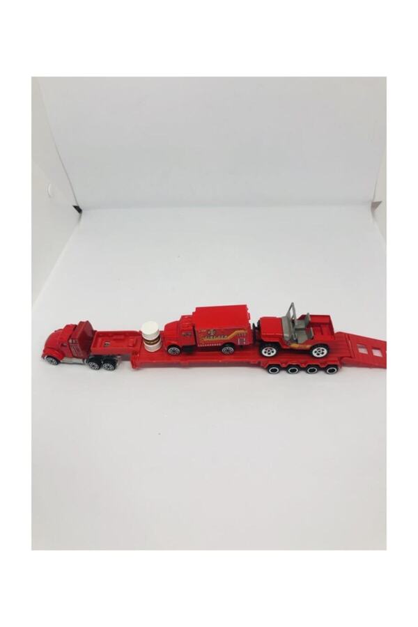 Mega Bloks Roadmasters Itfaiye Seti Tır+iki Araç Araç Seti