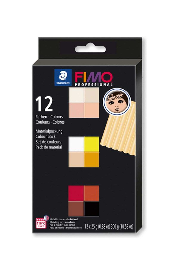 Eshel-'Staedtler 8073 C12-1 Set Modeling Clay Fımo® Professional Dall Art Multi Pack 2 1