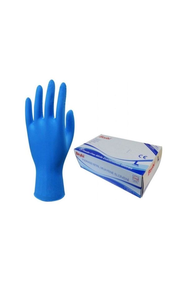 Beybi-Nitrile Examination Gloves Powder-Free (2 Pack) 1