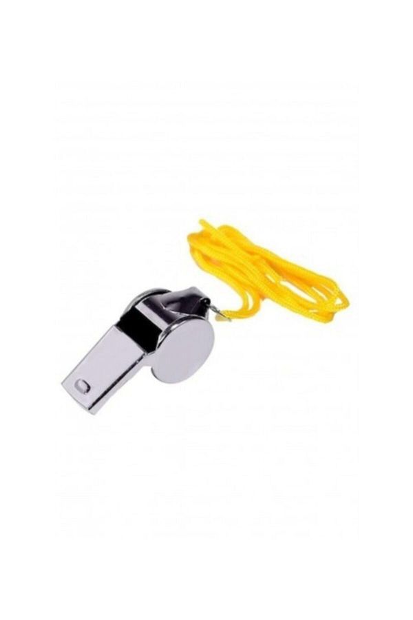 admay-Metal String Referee and Earthquake Whistle Single Iron Whistle (2 Pieces) 1