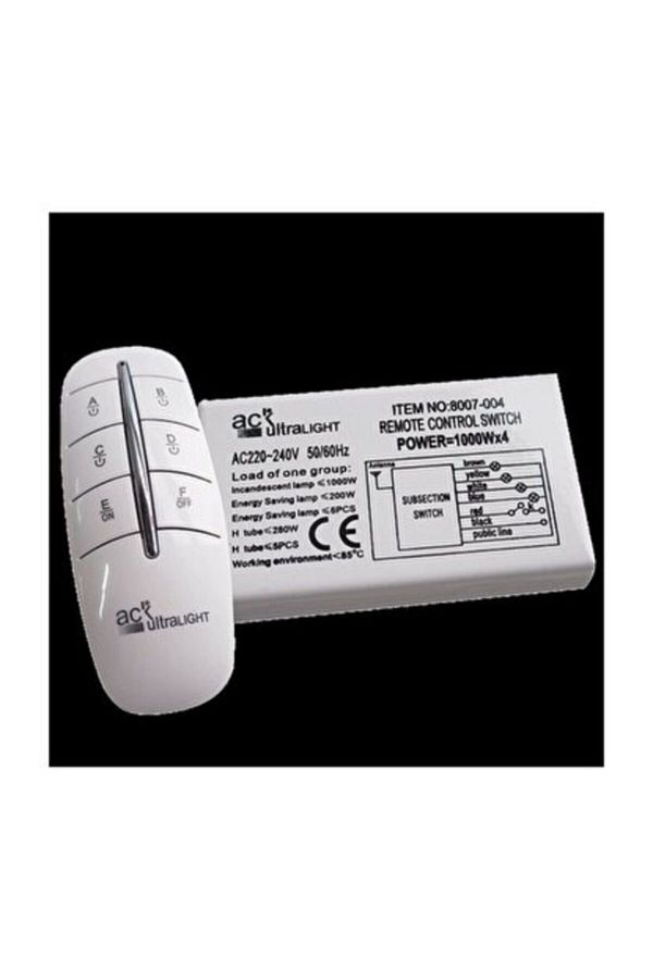 ACK-Ay30-00140 220v Quad Chandelier Remote 1