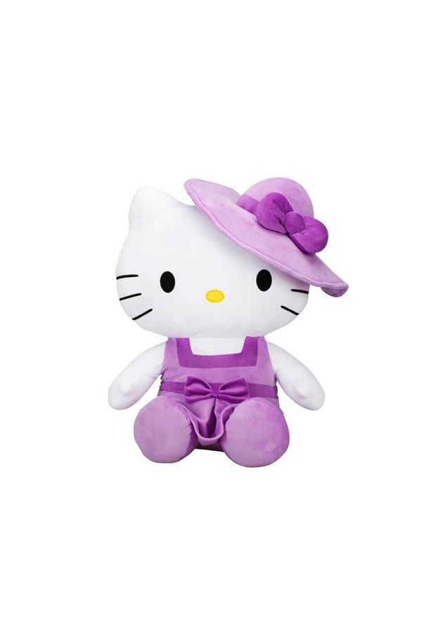 Sunman-Hello Kitty Plush with Hat 50 cm.Purple 1