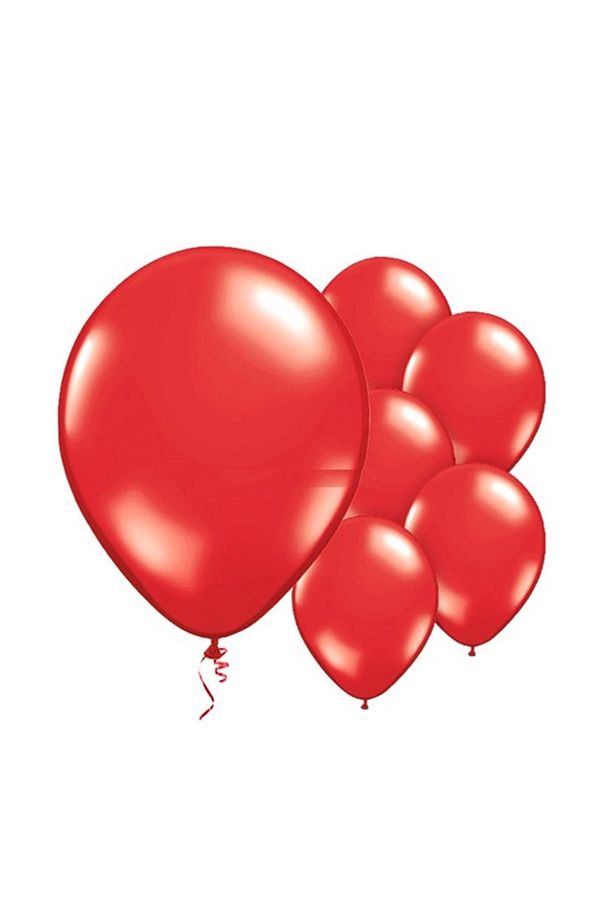 ATOM BALON-Red Color Balloon 20 Pieces - Quality 1