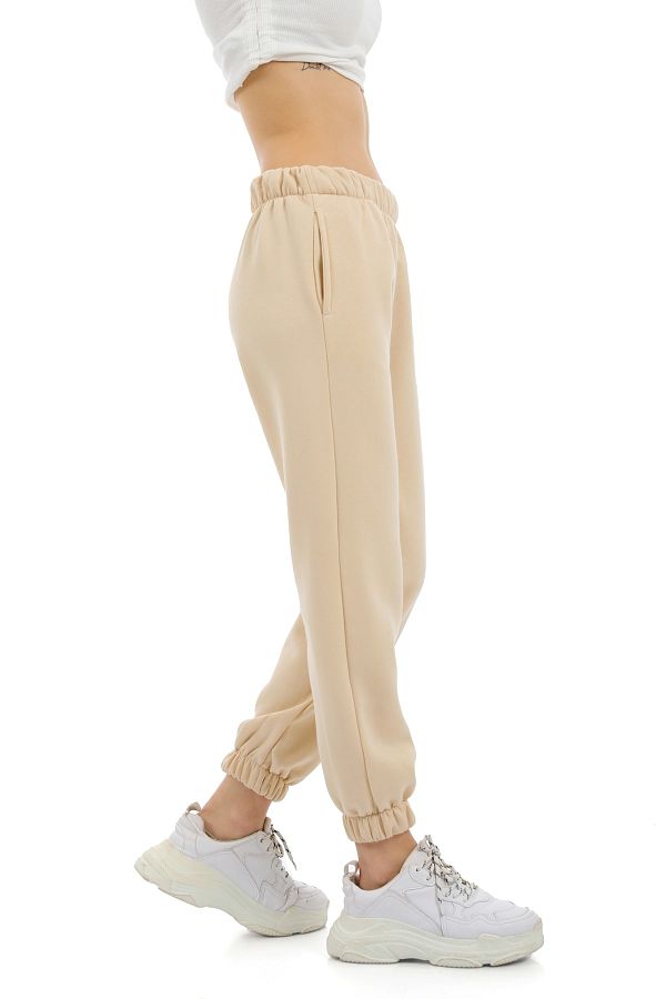 MD trend Women s Stone Basic Jogger Rose Gold Knitted Sweatpants Trendyol