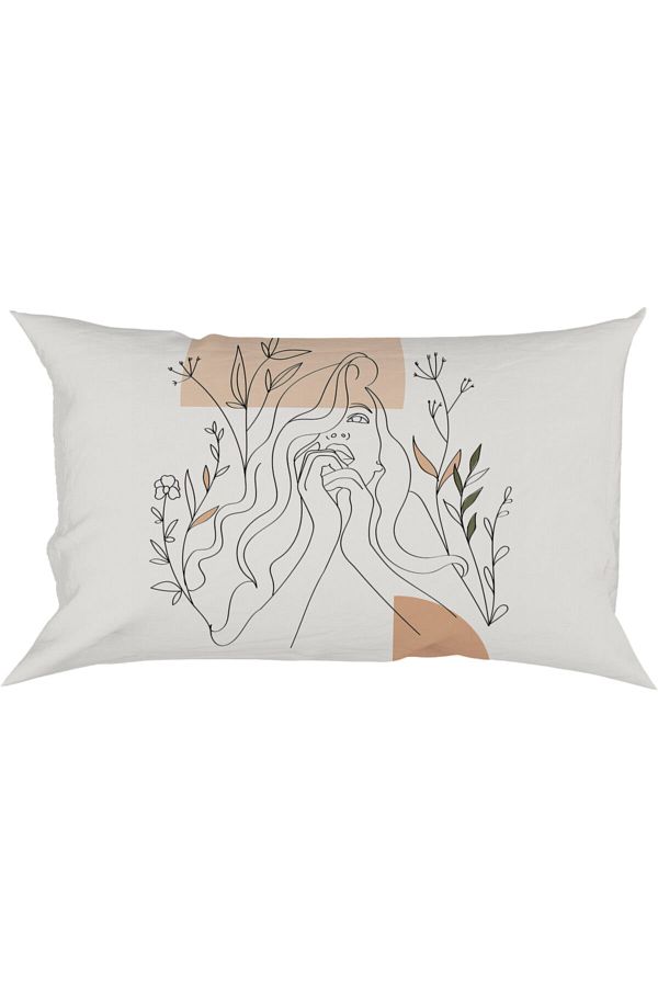 LadiesHome-Custom Design 50x30 Rectangular Double Sided Printed Throw Pillow Pillow Case 1