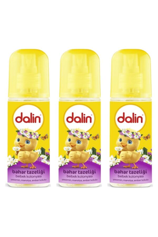 Dalin Bebek Kolonyası Bahar Tazeliği Sprey 150 Ml X 3 Adet