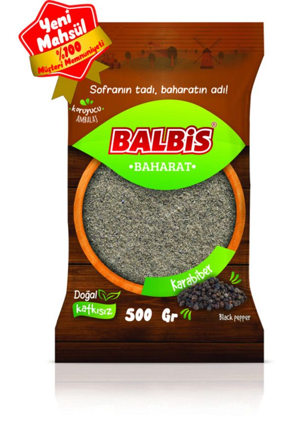 Balbis-Black Pepper Powder 500 Gr 1