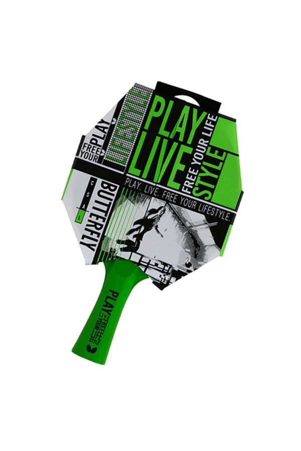 BUTTERFLY-Free Your Style Green Table Tennis Racket 1