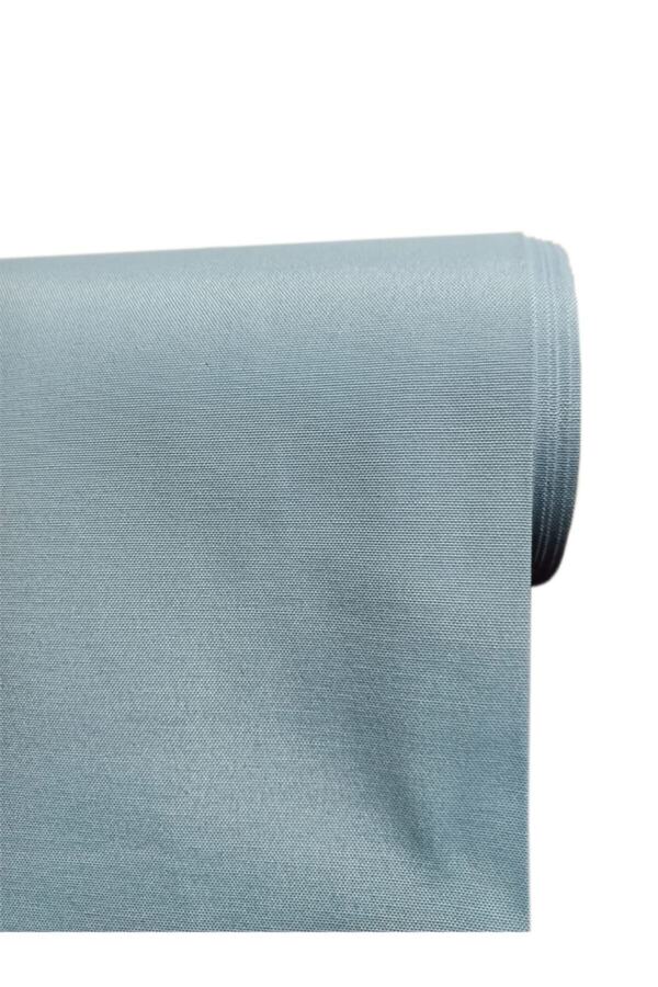 fabricorg Duck Bezi Punch Keten Kumaşı Bebe Mavi (50X180 CM)