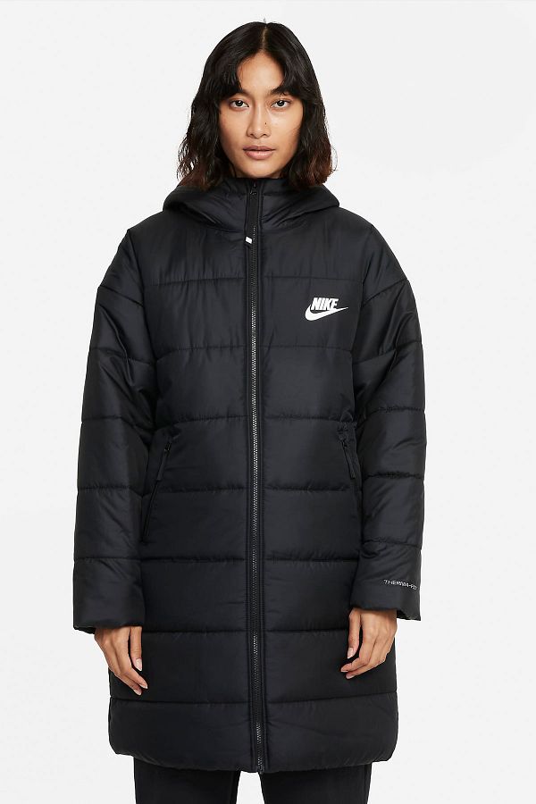 Nike Black Therma fit Repel Women s Coat Sportswear Dj6699 010 Trendyol