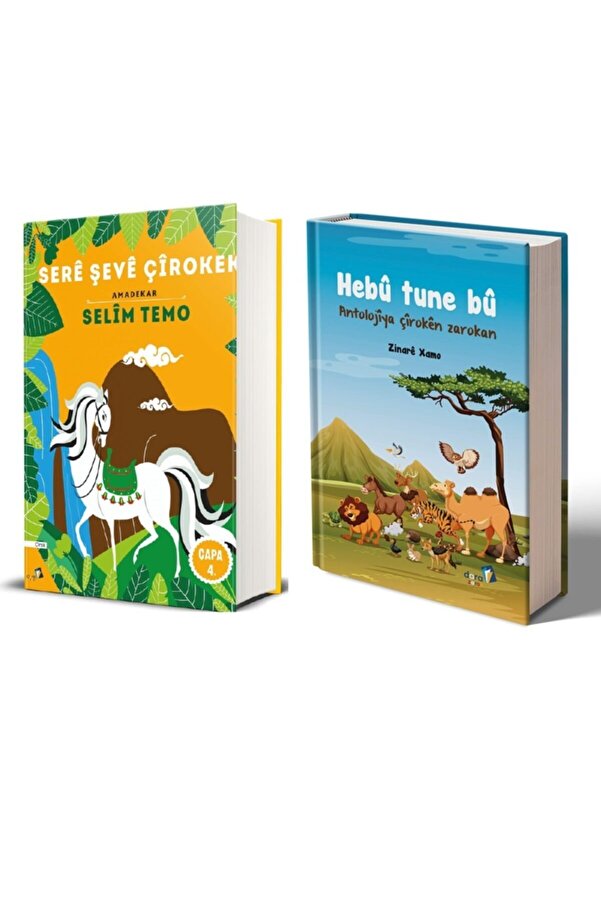 Genel Markalar Kürtçe Masal Hikayeler - Serê Şevê Çirokek Selim Temo Antolojîya Çîrokên Zarokan 555 Adet Seti