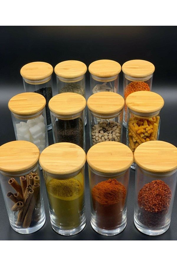 Paçi-12 Luxury Spice Set 300 Ml. - Spice Storage Container 1