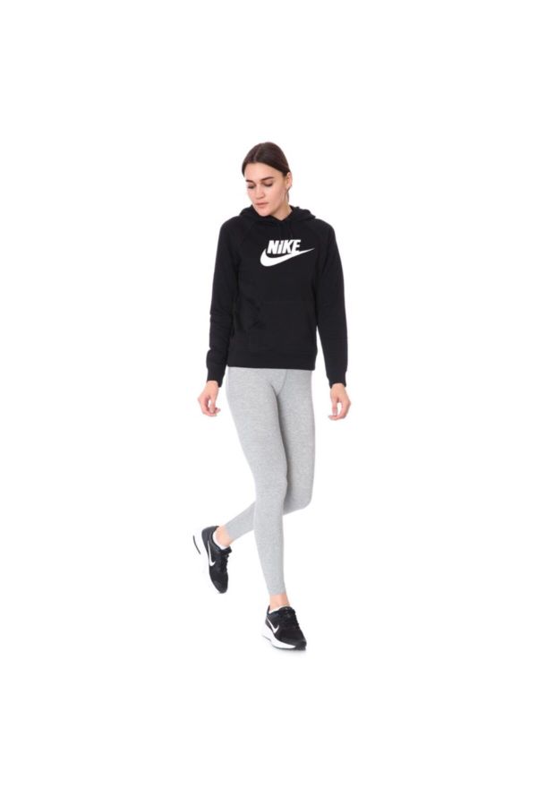 Nike W Nsw Essntl Gx Mr Lggng Swsh Women's Gray Tights - Cz8530-063 -  Trendyol