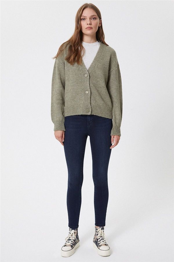 Lee Cooper Cardigan Khaki Regular fit