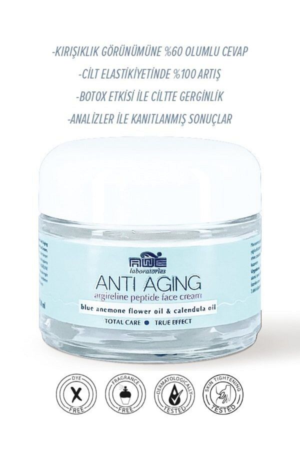 Awe Laboratories-30 ml Argireline Peptide Face Cream - Skin Firming, Moisturizing and Anti-Wrinkle 1